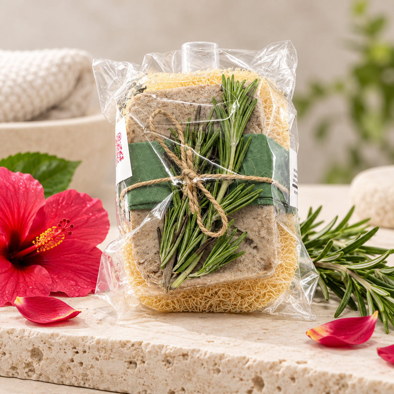 Sea Moss & Rosemary Shampoo Bar by Pure Body Skin - photo 2