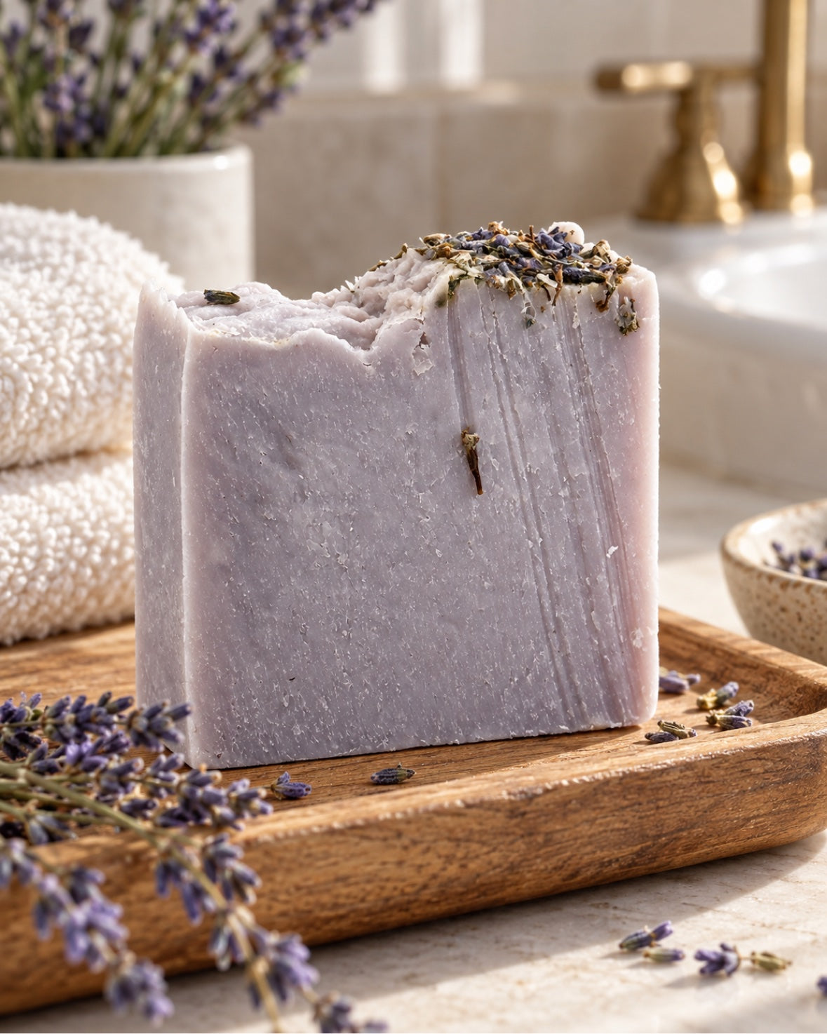 Lavender Infused Botanical Bar by Pure Body Skin