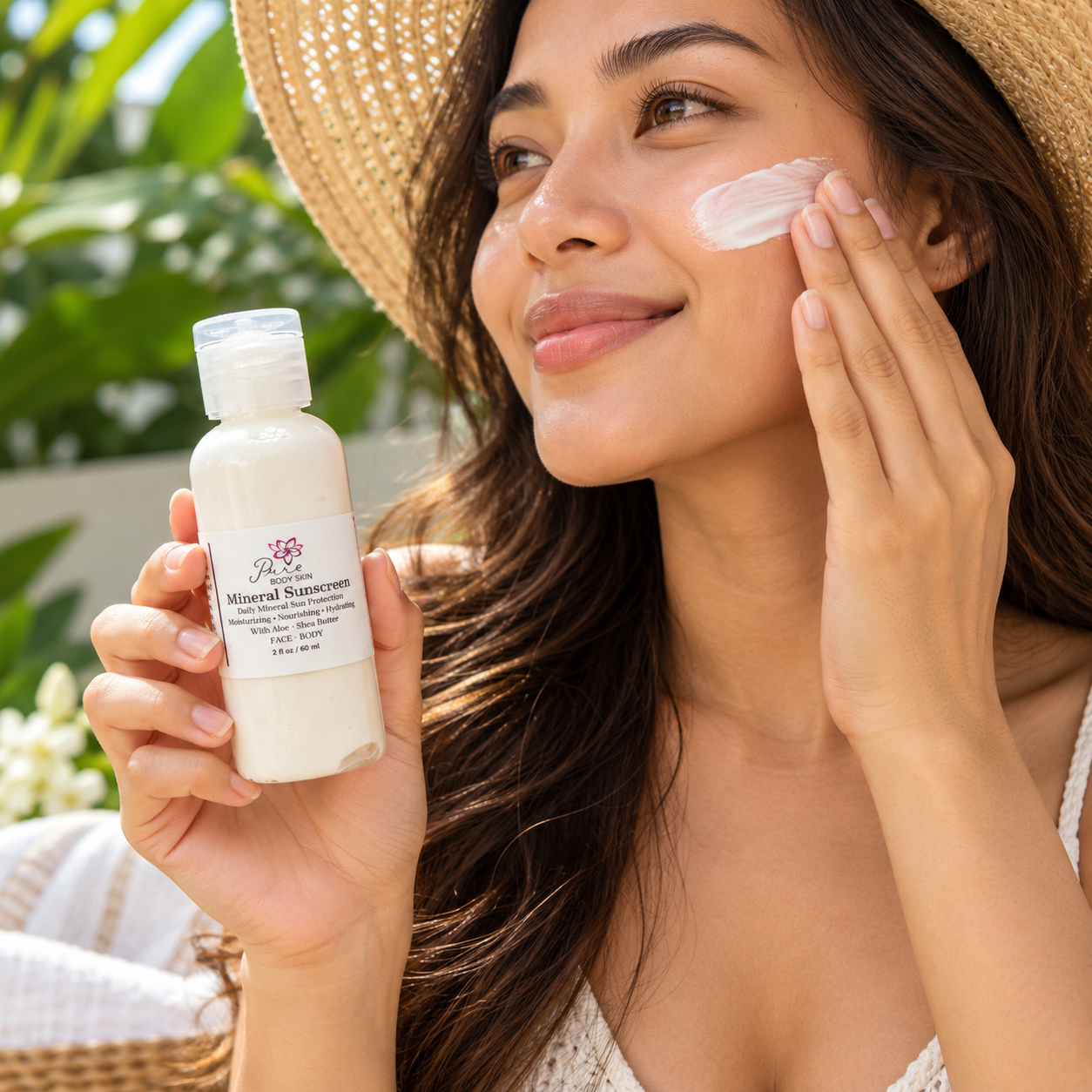 Mineral Sunscreen with Zinc Oxide – 2 oz by Pure Body Skin - photo 2