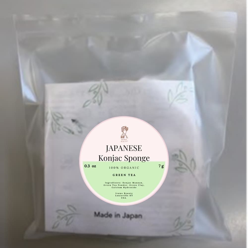 Green Tea Konjac Face Sponge by Pure Body Skin - photo 2