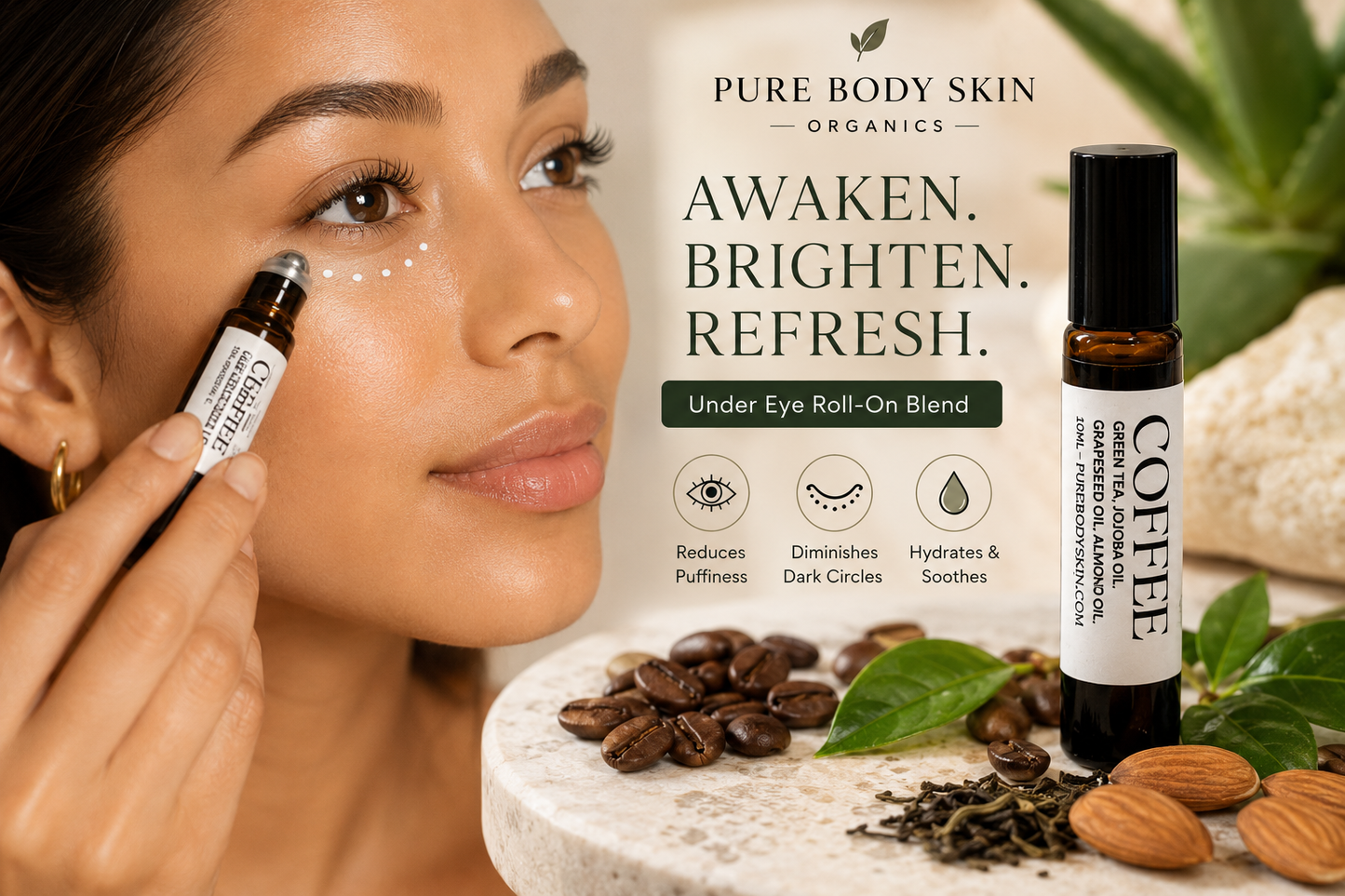 Coffee Under Eye Roller