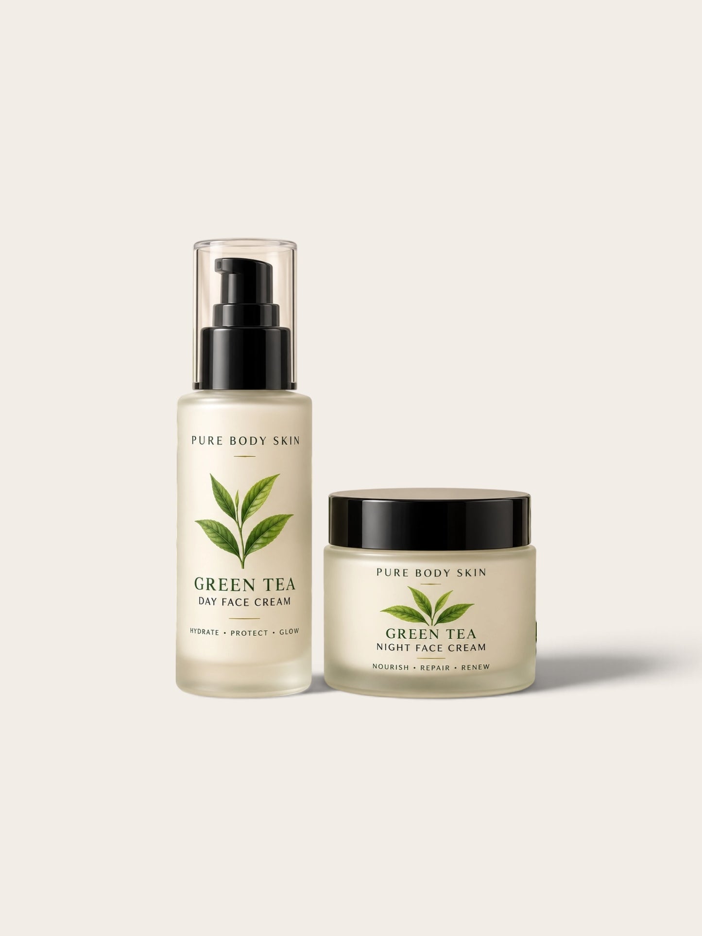Green Tea Day & Night Face Cream by Pure Body Skin