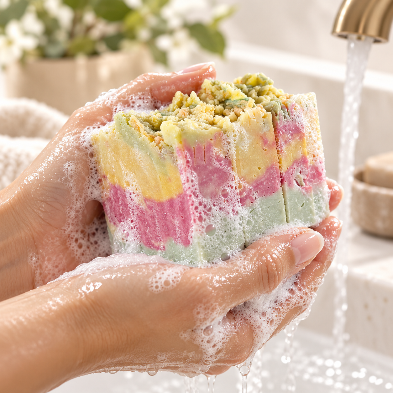 
                  
                    Orchard Glow | Apple Cinnamon Hard Bar Soap by Pure Body Skin - photo 4
                  
                