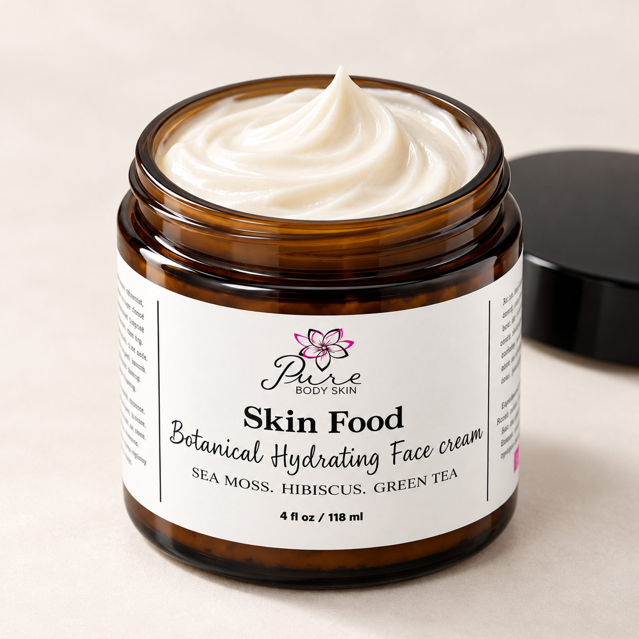 Skin Food Sea Moss Face Cream – Hydrating Moisturizer by Pure Body Skin - photo 2