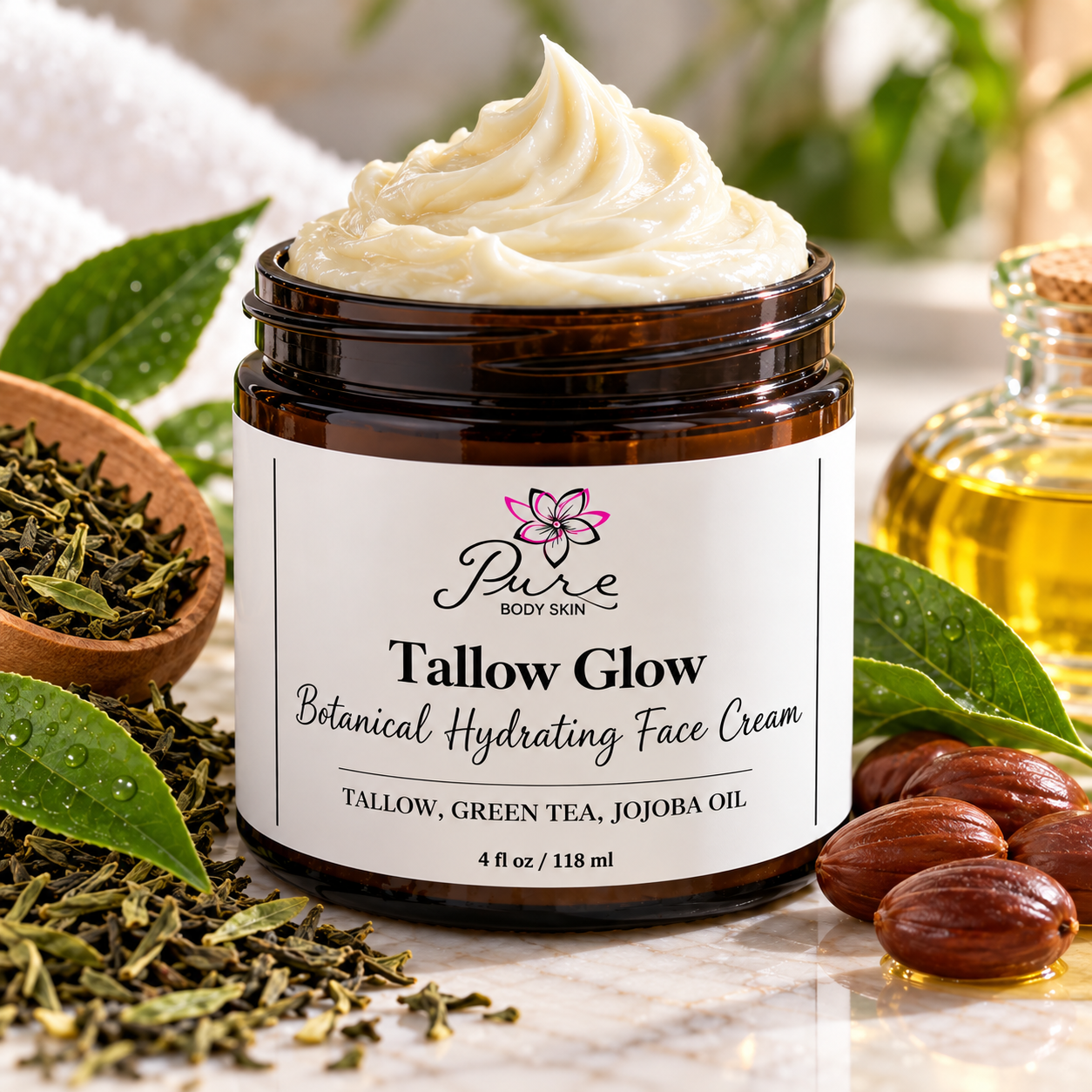 
                  
                    Tallow Glow – Grass-Fed Tallow Moisturizing Balm
                  
                