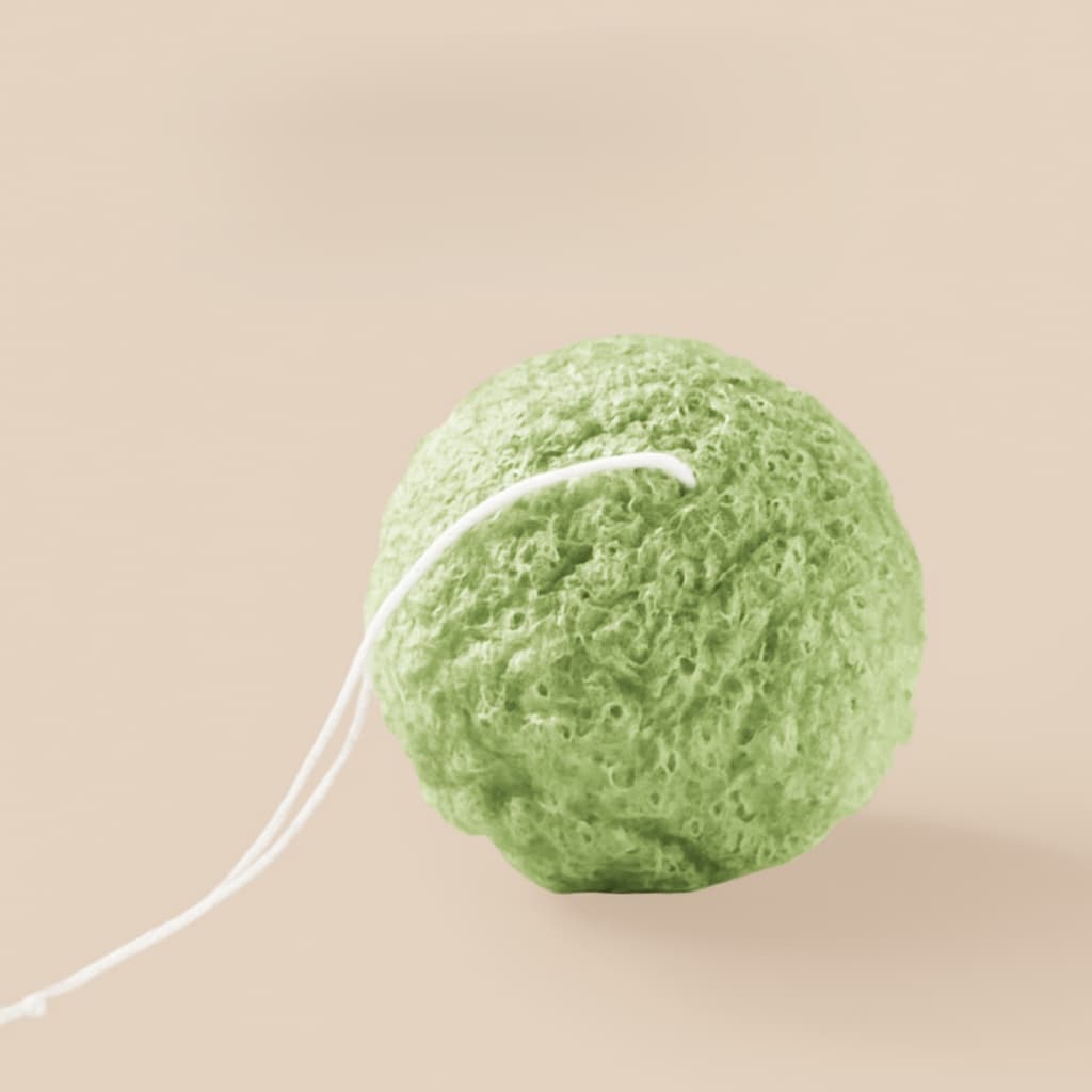 Green Tea Konjac Face Sponge by Pure Body Skin