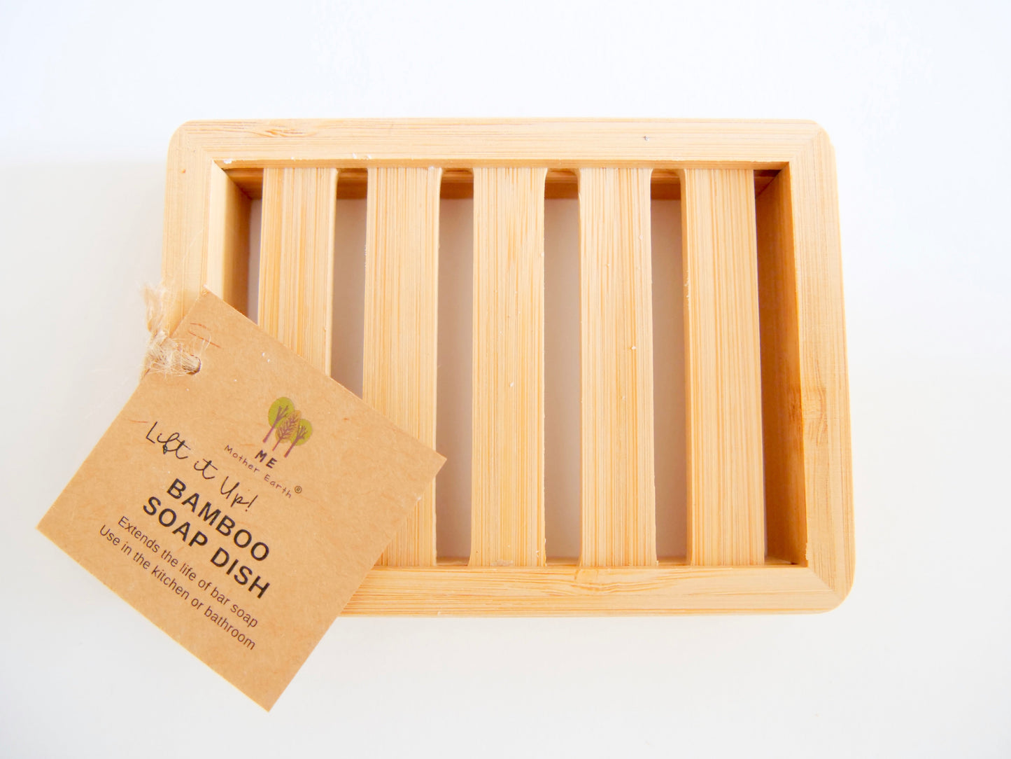 
                  
                    Bamboo Soap Lift Soap Dish Soap Saver Soap Shelf by Pure Body Skin
                  
                