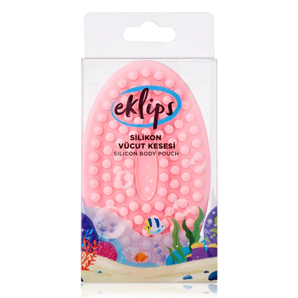 
                  
                    Eklips Silicone Body Scrubber Exfoliating Bath Mitt by Pure Body Skin
                  
                