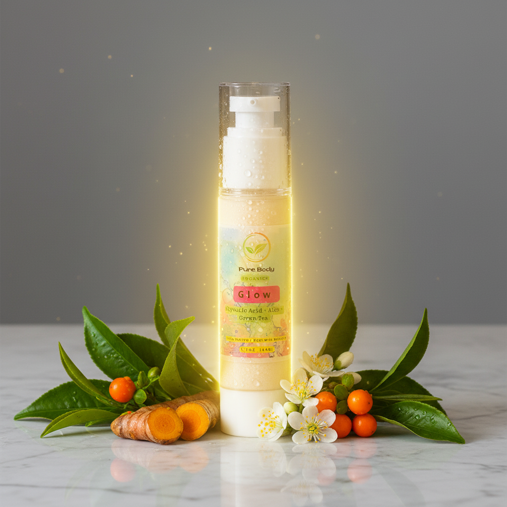 Glow Serum with Turmeric and Antioxidants