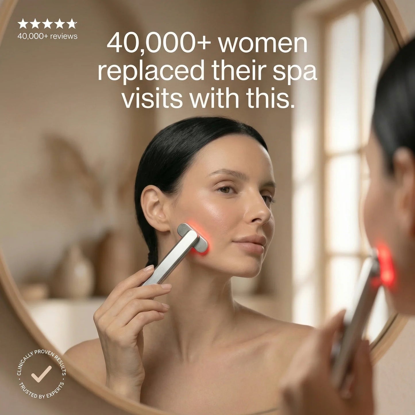 
                  
                    Nicebeam 4-in-1 Red Light Therapy Skincare Wand by Pure Body Skin - photo 2
                  
                