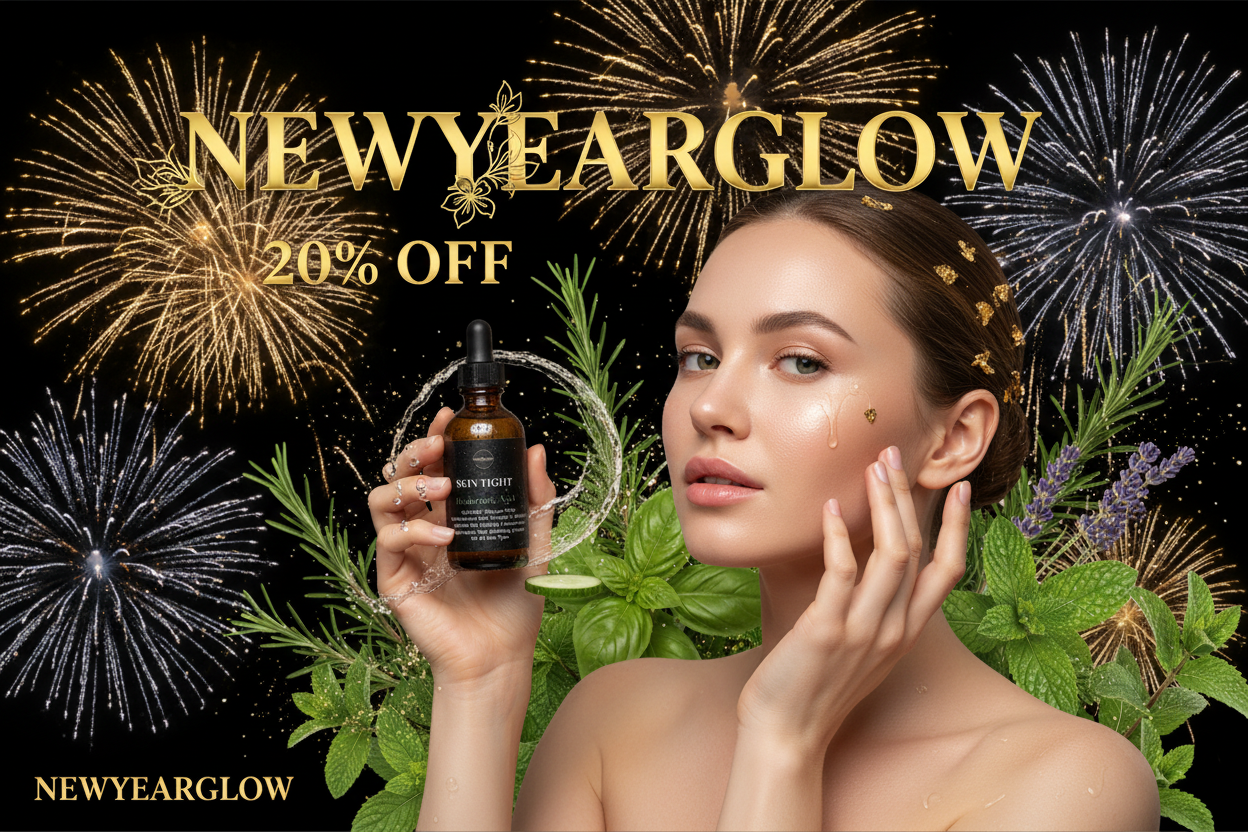 NEWYEARGLOW Banner with Hyaluronic Acid