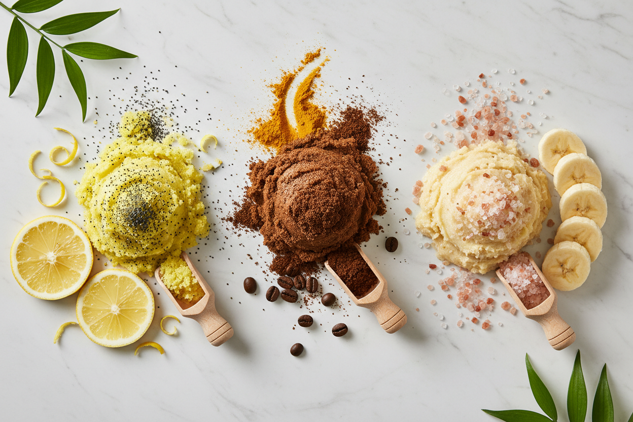 Salt Scrub Trio with Scoops