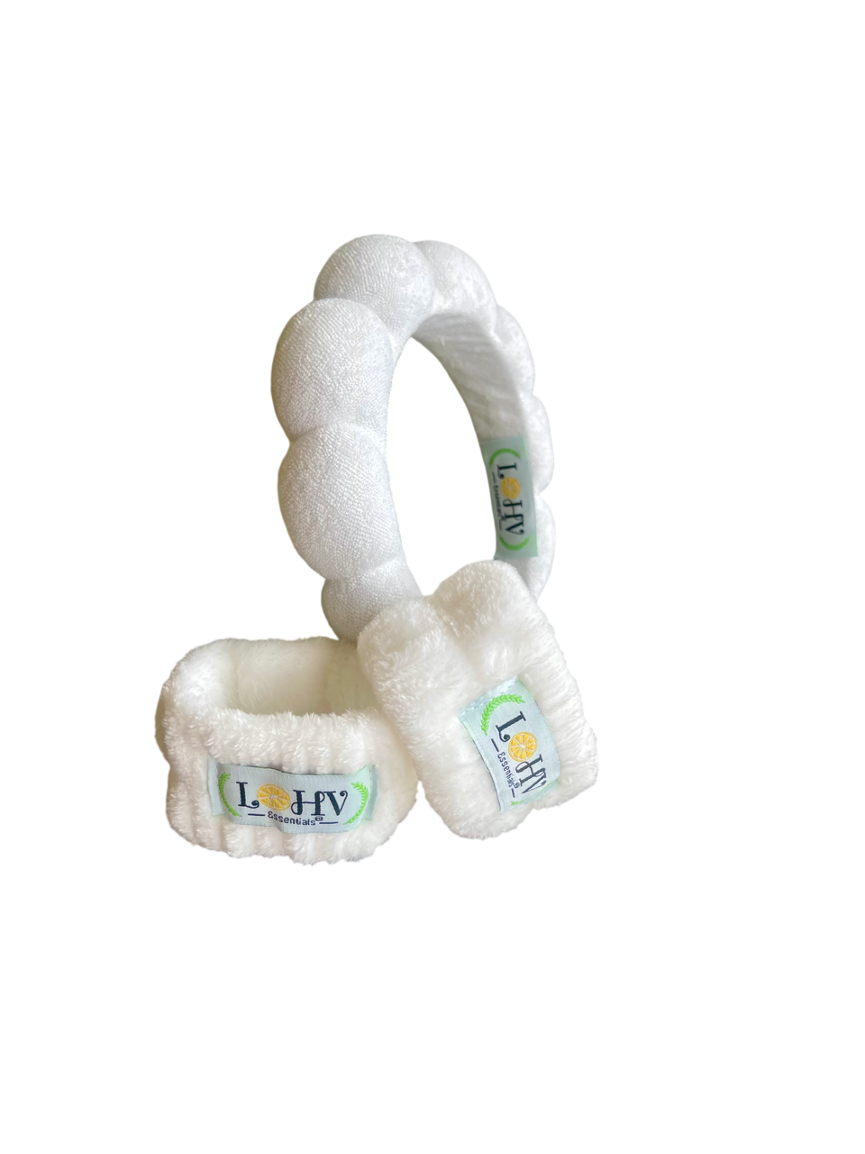 
                  
                    LOHV Band Spa Set – Spa Headband + Absorbent Cozy Wristbands by Pure Body Skin - photo 2
                  
                