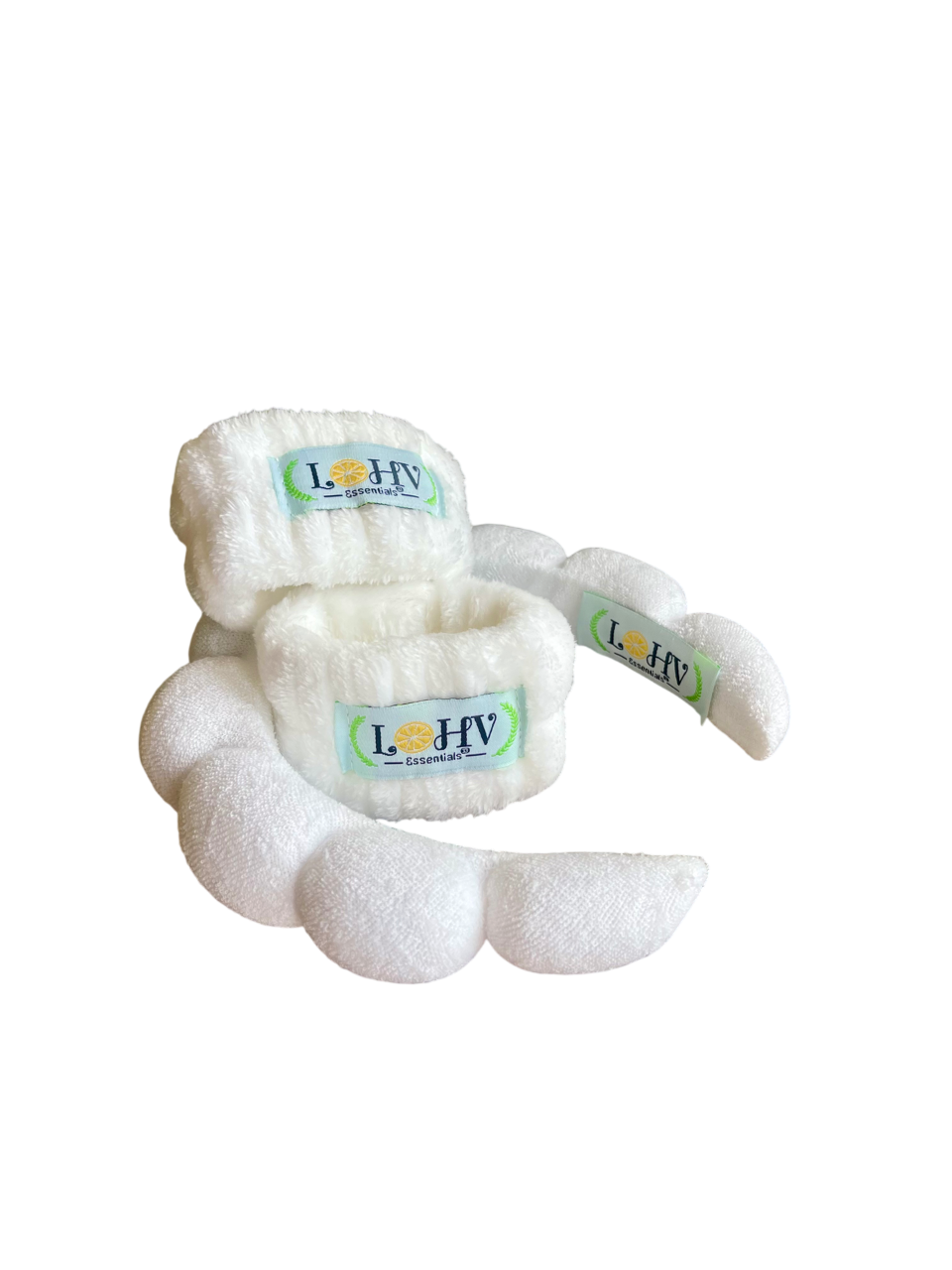 
                  
                    LOHV Band Spa Set – Spa Headband + Absorbent Cozy Wristbands by Pure Body Skin - photo 4
                  
                