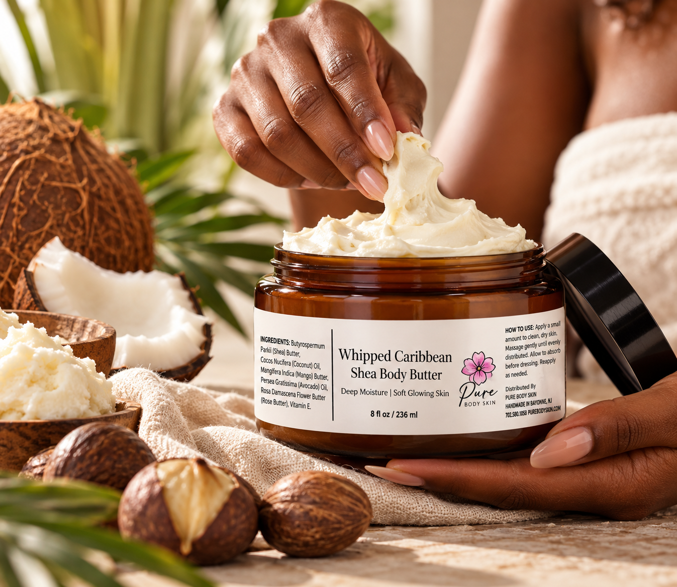 Whipped Caribbean Shea Body Butter by Pure Body Skin - photo 2